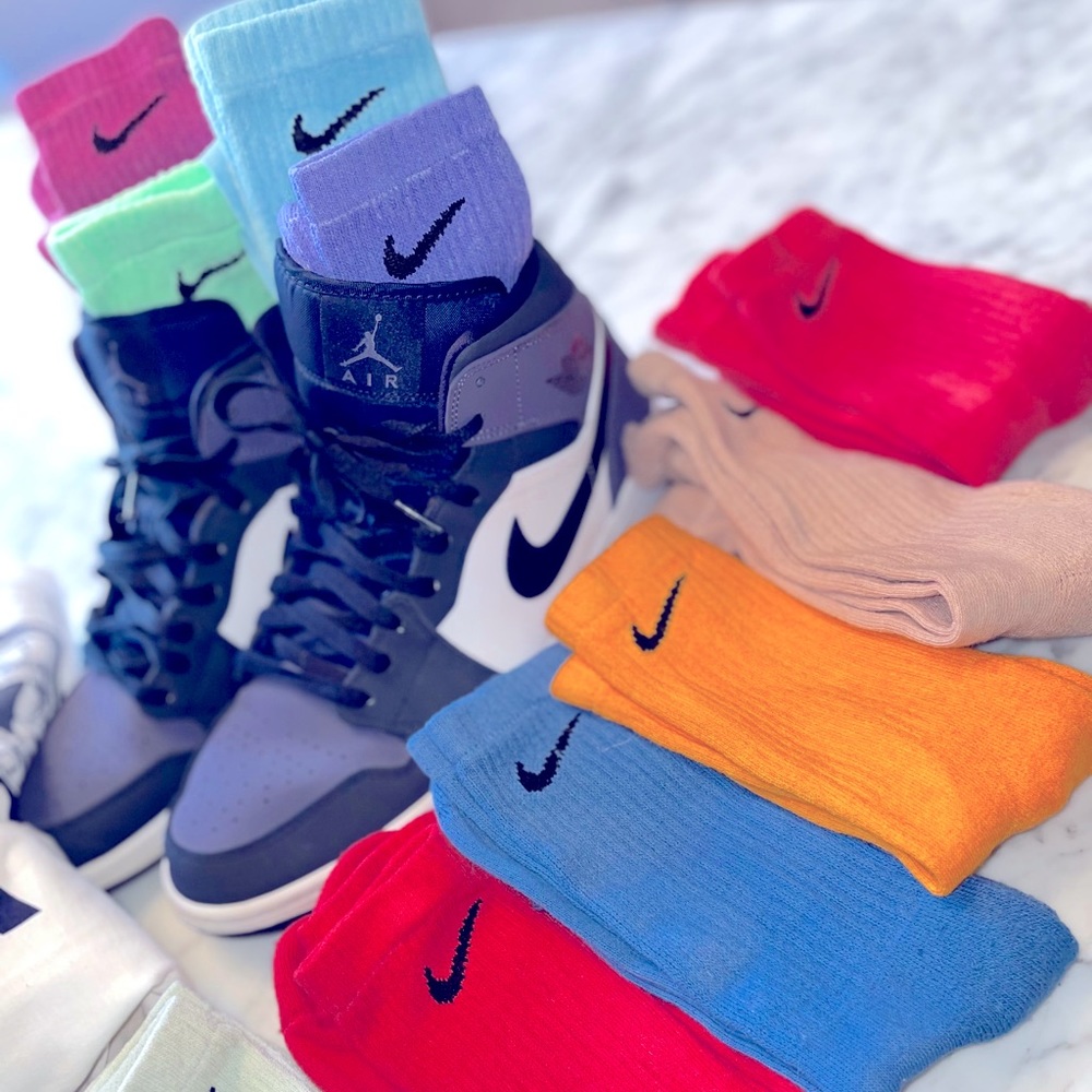 COPY - Nike Custom socks **NEW COLORS 🤩🌈